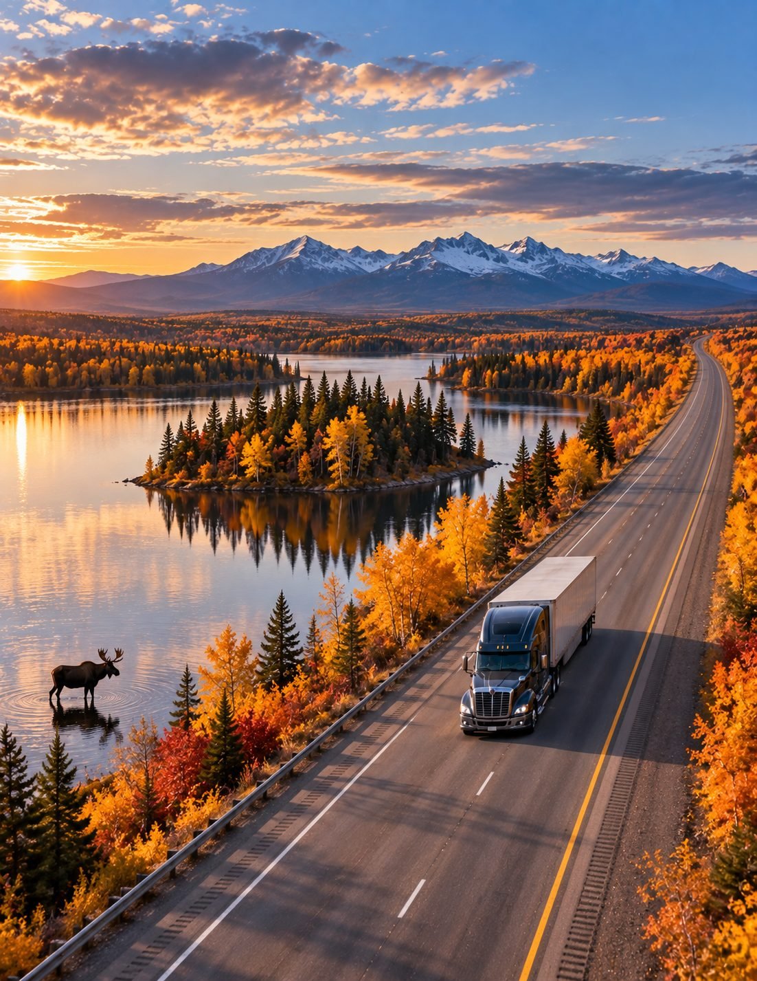 Las mejores rutas para disfrutar el otoño sobre ruedas – I-90: el otoño cruza el norte