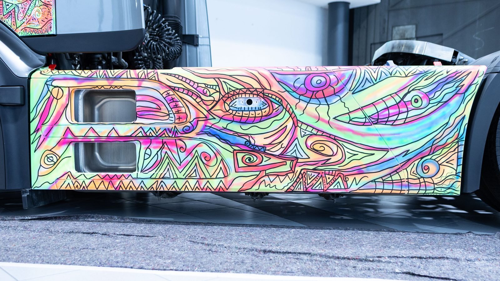 Mercedes-Benz Actros L ProCabin Art Edition: un lienzo sobre ruedas – Un actros con otra personalidad